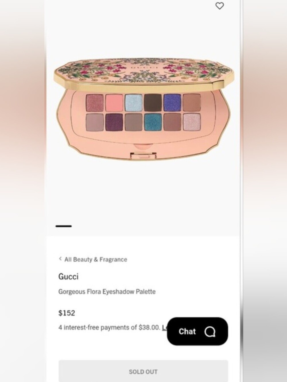 Gucci Eyeshadow Palette with Pink, Blue, Taupe and Silver Shades - Picture 4 of 7